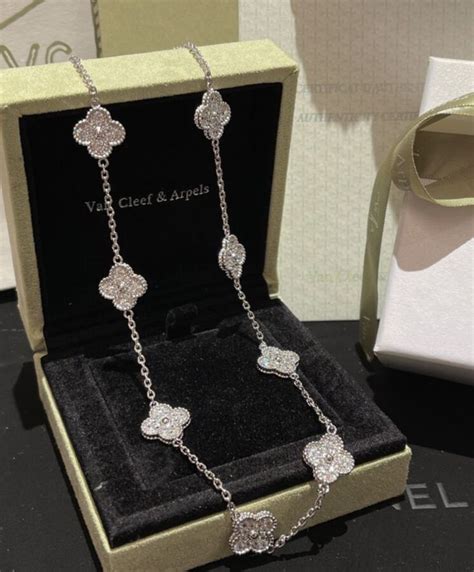 van cleef arpels necklace replica|van cleef arpels necklace price.